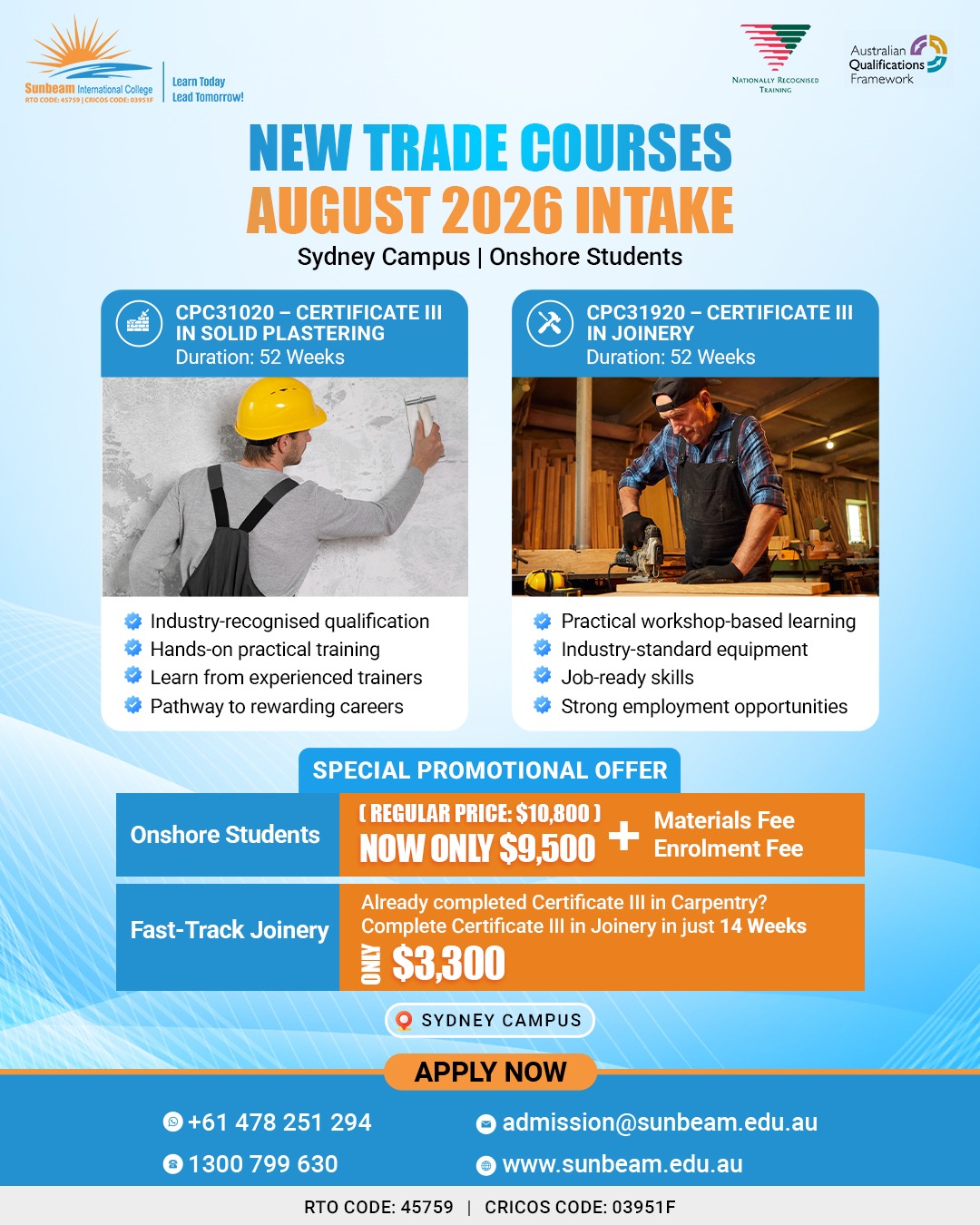 New Course Approved